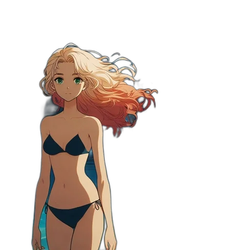 hair, dress, concept art, anime transparent PNG cut-out