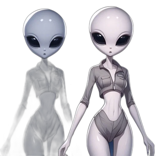 creature, robot, dress, concept art transparent PNG cut-out