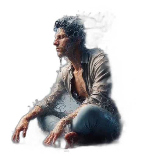 jacket, dragon, face, jewelry transparent PNG cut-out