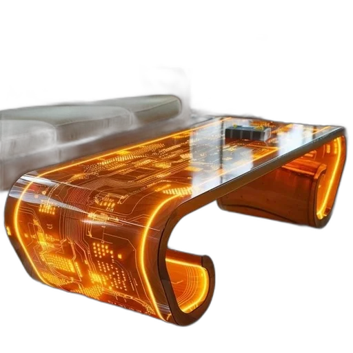 furniture, weapon, robot, 3d render transparent PNG cut-out