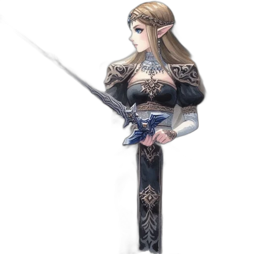 sword, staff, weapon, jewelry transparent PNG cut-out