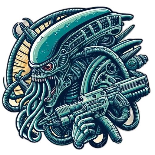 creature, robot, weapon, animal transparent PNG cut-out