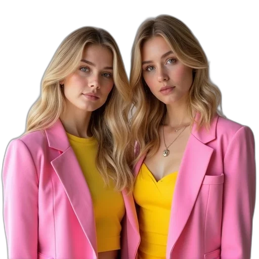 jacket, dress, photorealistic, neon transparent PNG cut-out