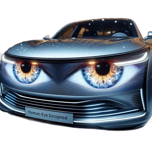 car, robot, cyberpunk, concept art transparent PNG cut-out