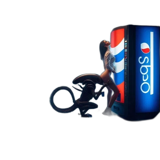bottle, food, dragon, robot transparent PNG cut-out