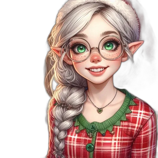 face, dress, staff, dragon transparent PNG cut-out