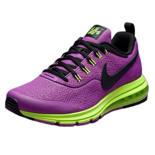shoes, neon, nike, air transparent PNG cut-out