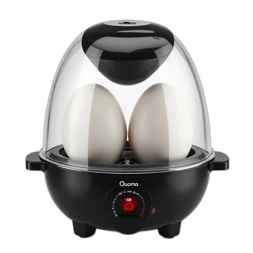 modern, electric, egg, cooker transparent PNG cut-out