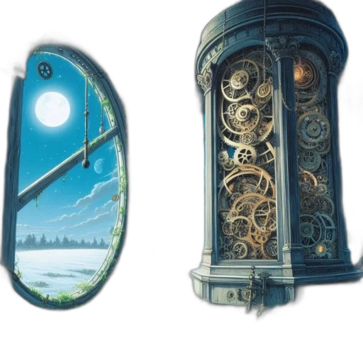concept art, fantasy art, 3d render, photorealistic transparent PNG cut-out