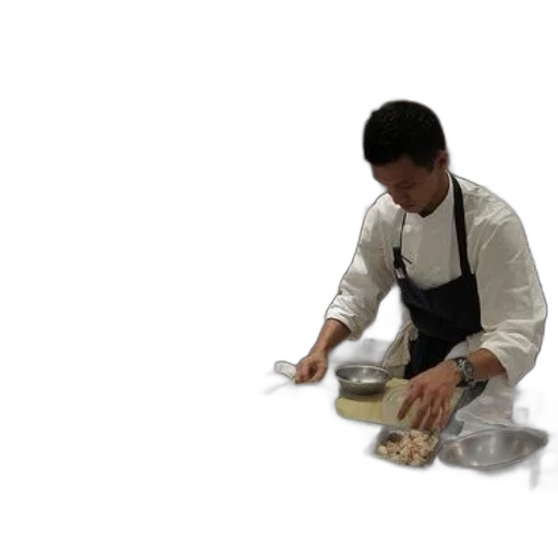 food, staff, chef, busy transparent PNG cut-out