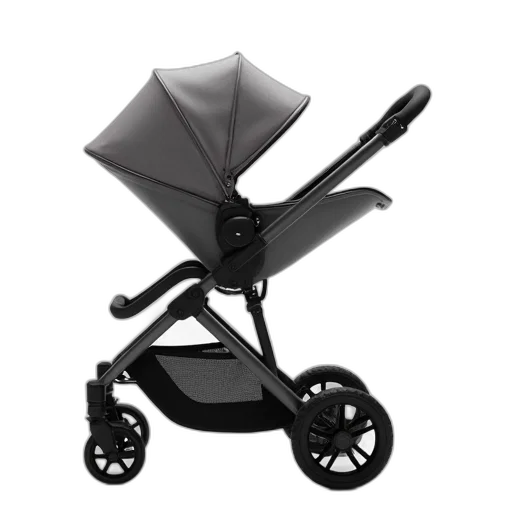 umbrella, 3d render, modern, stroller transparent PNG cut-out
