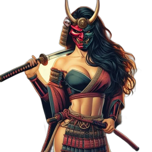 mask, fantasy art, comic book art, concept art transparent PNG cut-out