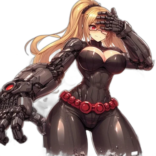 weapon, robot, concept art, comic book art transparent PNG cut-out