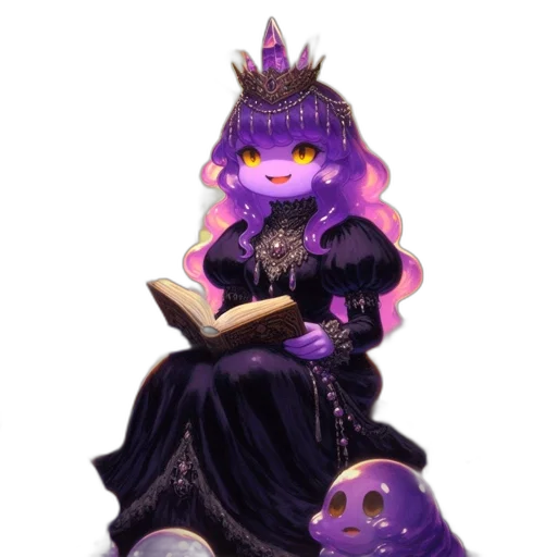 crown, staff, dress, hat transparent PNG cut-out