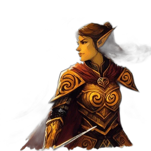 staff, sword, dragon, fantasy art transparent PNG cut-out