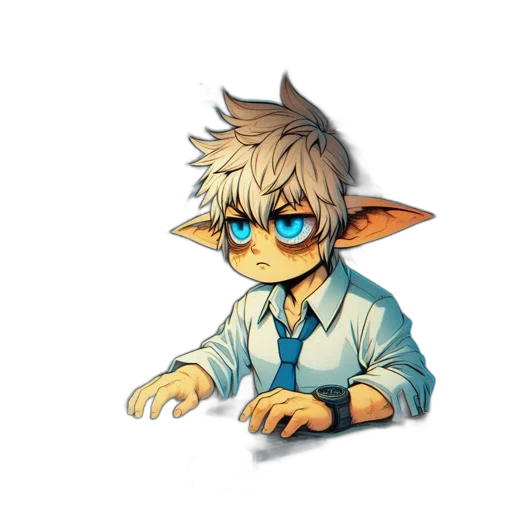 staff, creature, dragon, fantasy art transparent PNG cut-out