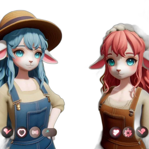 hat, concept art, 3d render, fantasy art transparent PNG cut-out