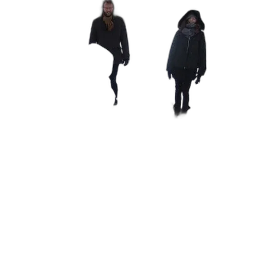 umbrella, jacket, mask, creature transparent PNG cut-out