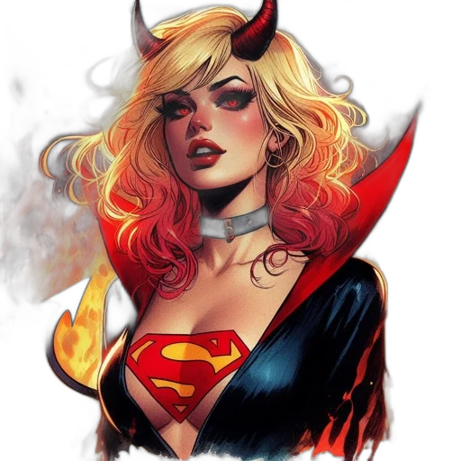 comic book art, concept art, fantasy art, cartoon transparent PNG cut-out