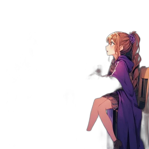 dress, staff, umbrella, weapon transparent PNG cut-out