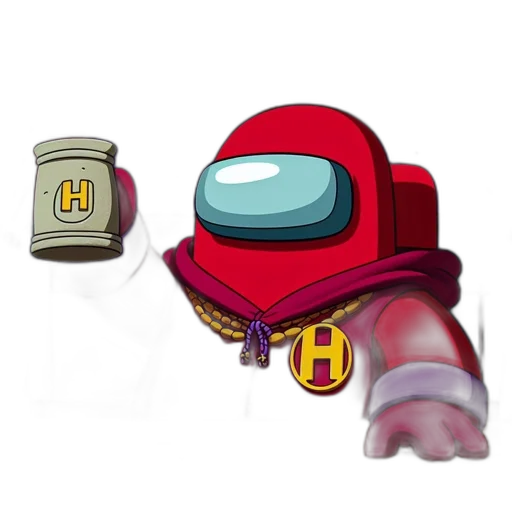weapon, robot, hat, bottle transparent PNG cut-out