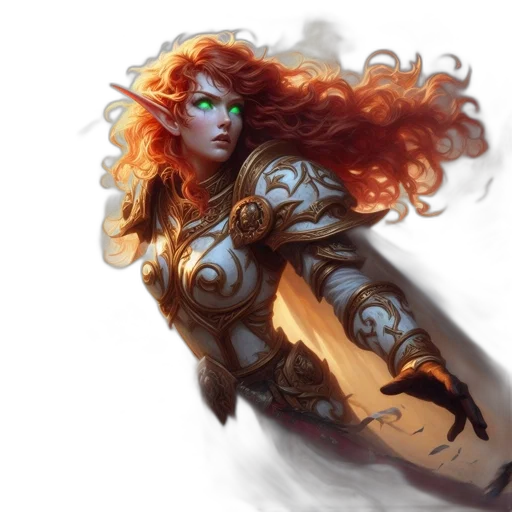fantasy art, concept art, comic book art, pixel art transparent PNG cut-out