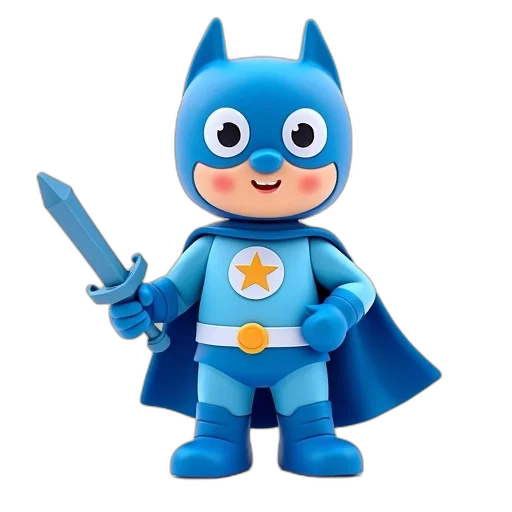 3d render, comic book art, concept art, stylized transparent PNG cut-out