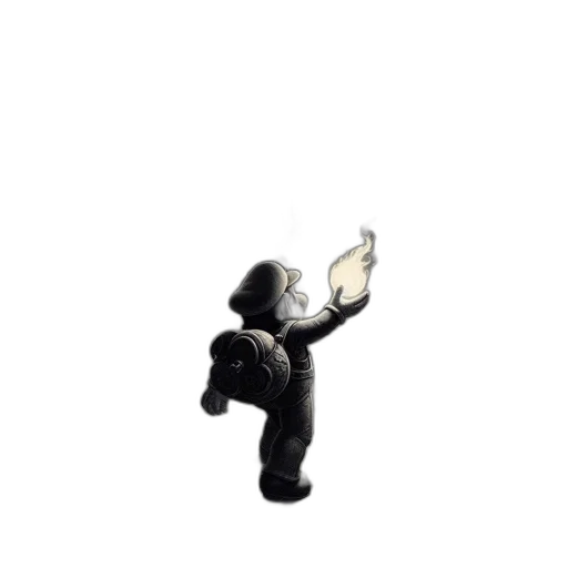 robot, staff, mask, jacket transparent PNG cut-out