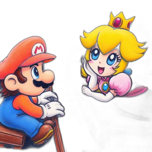 crown, concept art, watercolor, pixel art transparent PNG cut-out