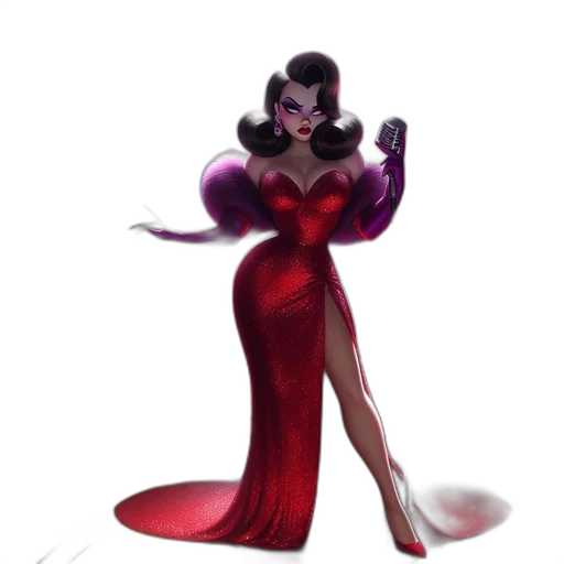 dress, concept art, fantasy art, comic book art transparent PNG cut-out