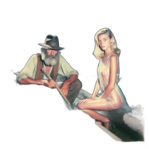hat, dress, concept art, comic book art transparent PNG cut-out
