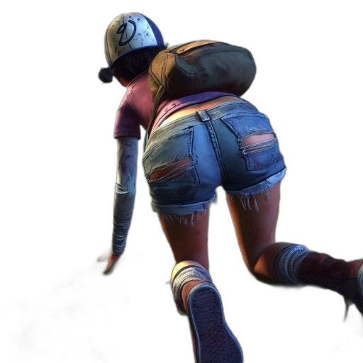 jacket, weapon, concept art, 3d render transparent PNG cut-out