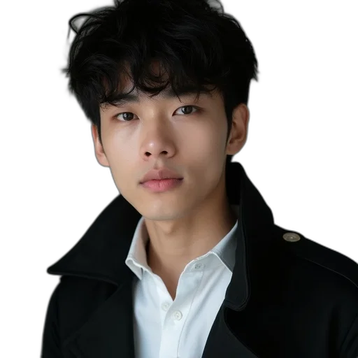 staff, jacket, face, hat transparent PNG cut-out