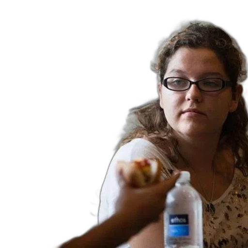 bottle, food, face, creature transparent PNG cut-out