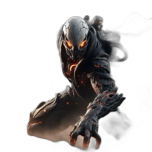 mask, dragon, creature, weapon transparent PNG cut-out