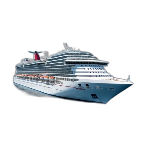hat, photorealistic, 3d render, cruise transparent PNG cut-out