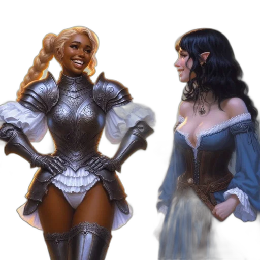 concept art, fantasy art, 3d render, comic book art transparent PNG cut-out