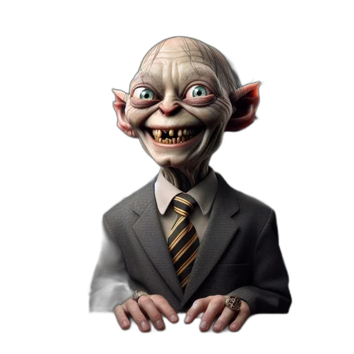 staff, face, creature, concept art transparent PNG cut-out