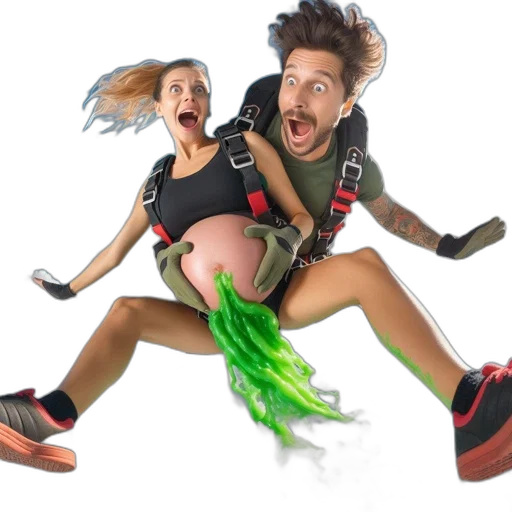 shoes, hair, creature, concept art transparent PNG cut-out