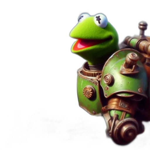 robot, staff, weapon, animal transparent PNG cut-out