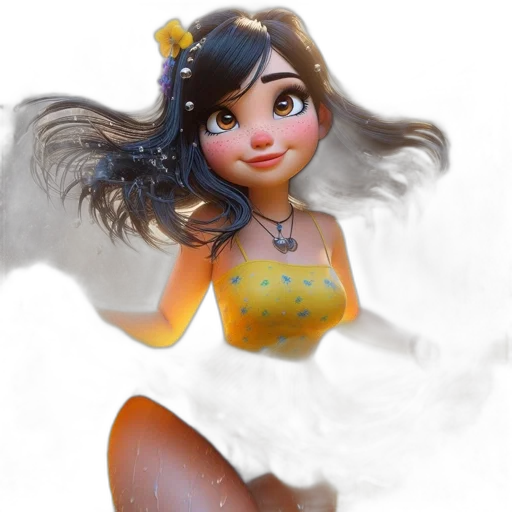 dress, jewelry, fantasy art, concept art transparent PNG cut-out