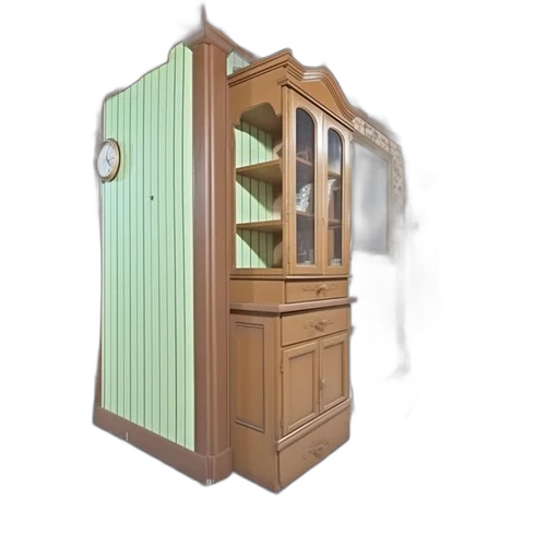 furniture, dress, 3d render, photorealistic transparent PNG cut-out