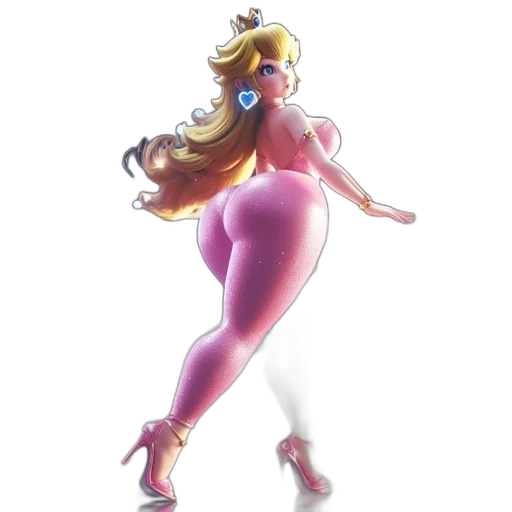 dress, crown, concept art, 3d render transparent PNG cut-out