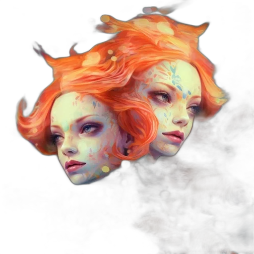 mask, face, crown, dragon transparent PNG cut-out
