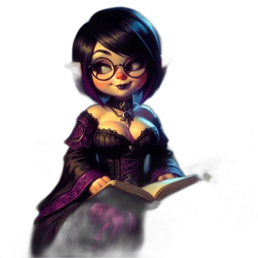 dress, staff, fantasy art, concept art transparent PNG cut-out