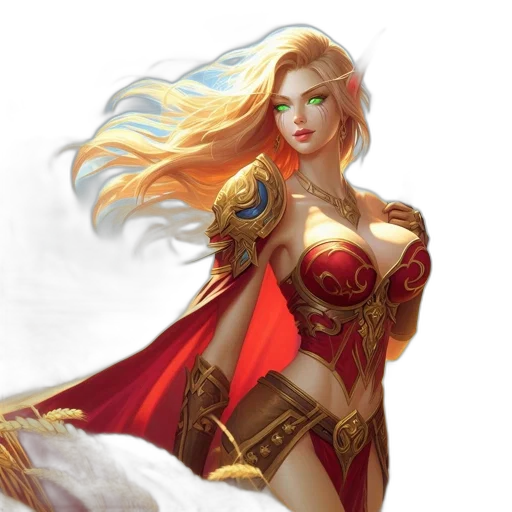 fantasy art, concept art, comic book art, pixel art transparent PNG cut-out