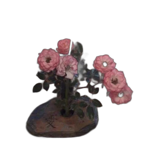 flower, crown, weapon, staff transparent PNG cut-out