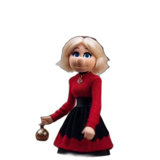 staff, dress, robot, face transparent PNG cut-out