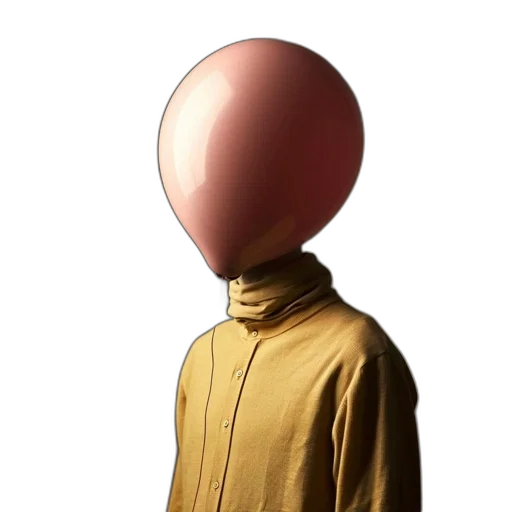 mask, jacket, hat, staff transparent PNG cut-out