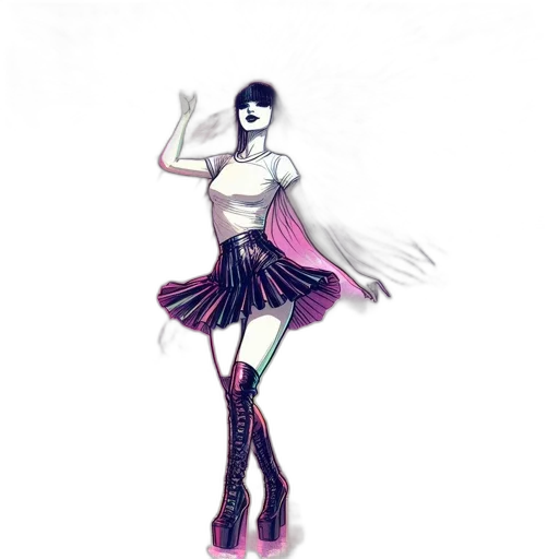 dress, mask, concept art, fantasy art transparent PNG cut-out